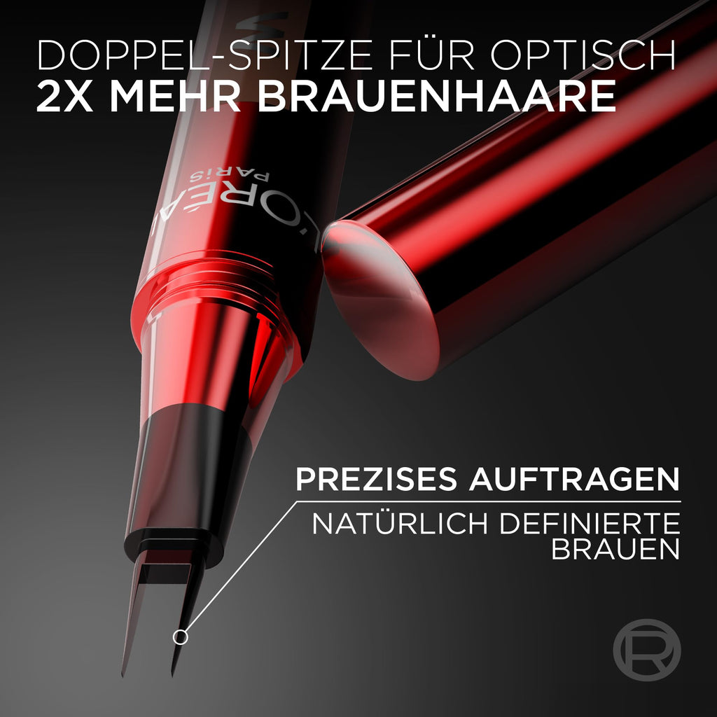 L'Oréal Faux Brow Augenbrauenstift – Natürlich definierte Brauen 2 Tage Halt