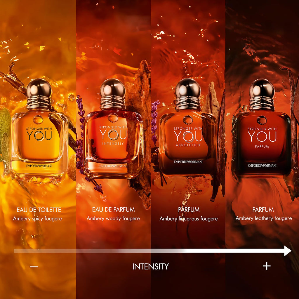 Armani Stronger With You Eau de Parfum – Intensiver Herrenduft mit Vanille & Holz
