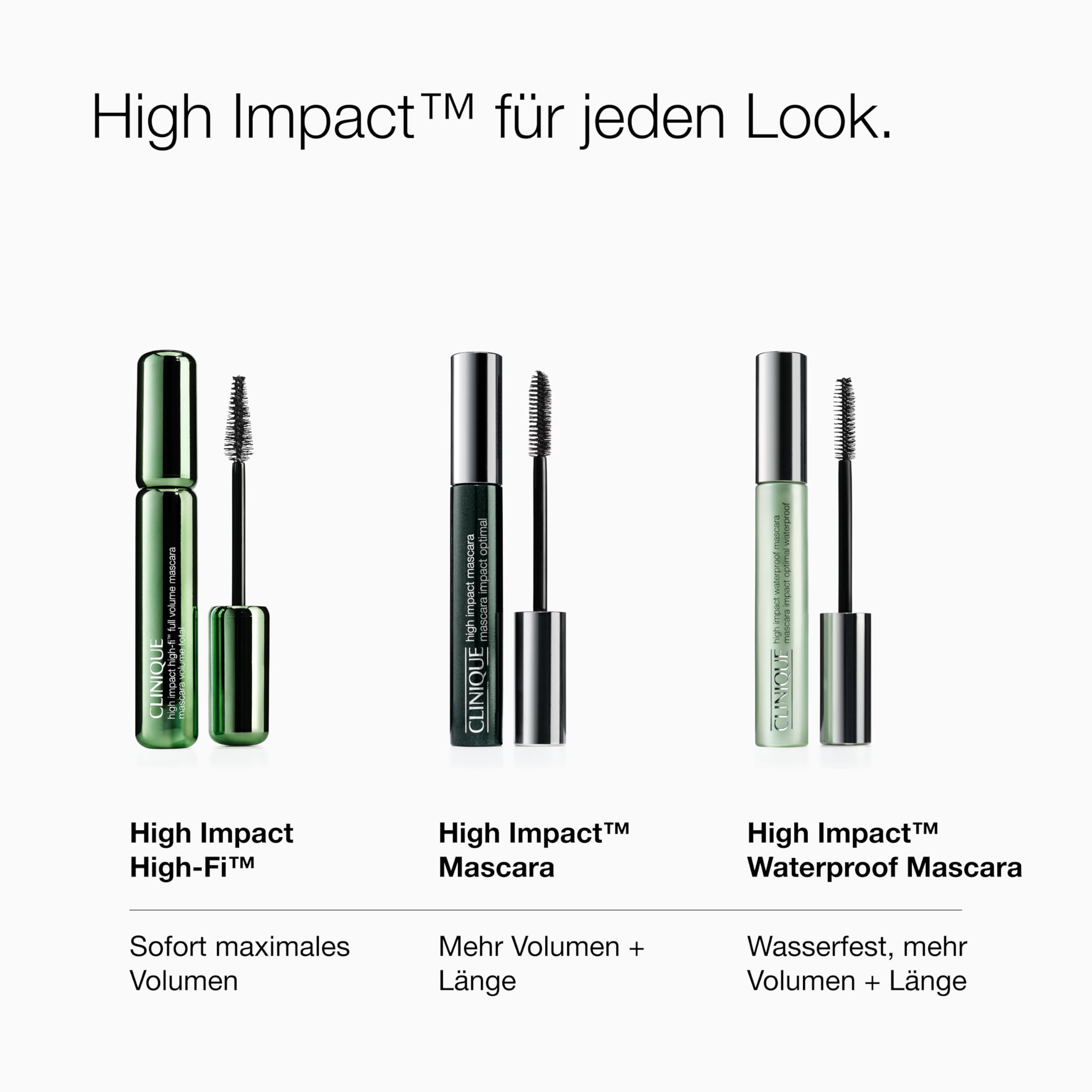 Clinique High Impact™ Waterproof Mascara – Volumen &amp; Länge für empfindliche Augen