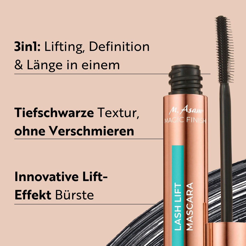 Mascara Lash Lift Schwarz – Wimperntusche für Volumen, Länge & Definition