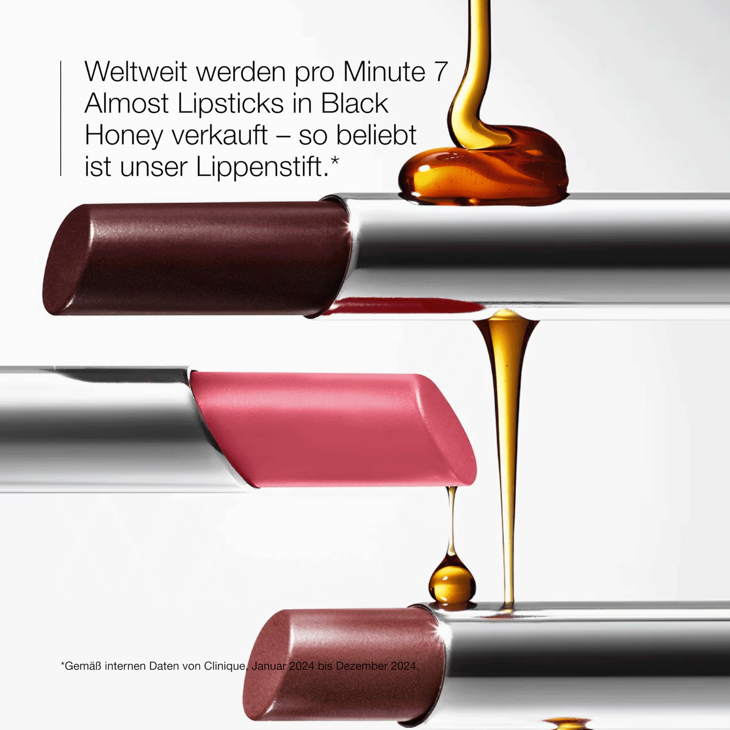 Clinique Almost Lipstick Black Honey – Natürlich getönte Lippen & Glow