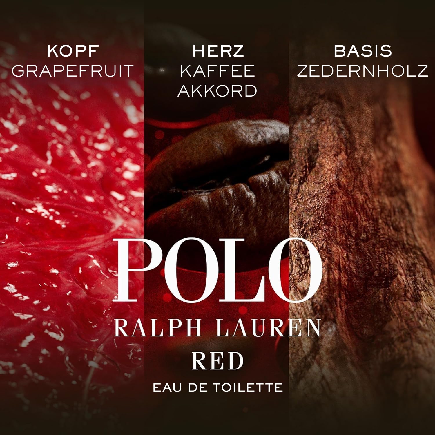 Ralph Lauren Polo Red Eau de Toilette – Frischer Herrenduft, 75 ml