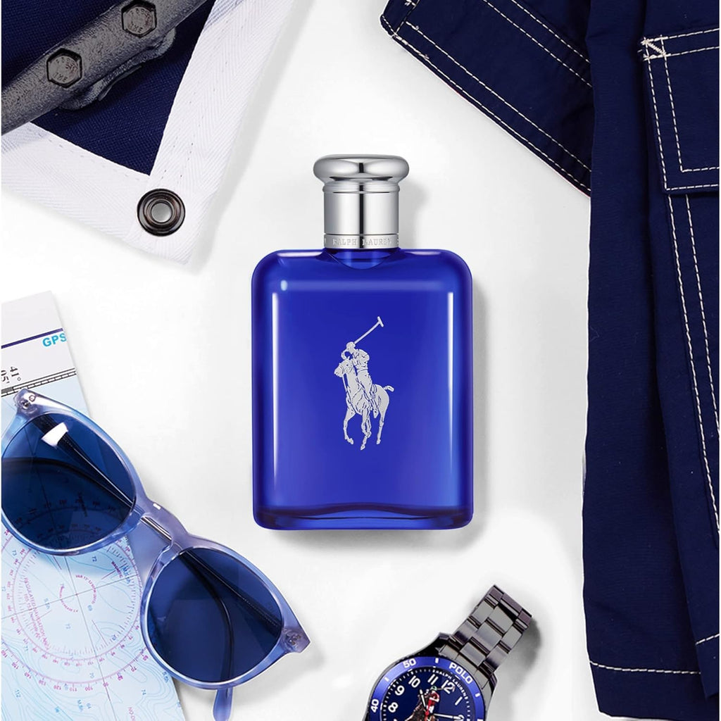 Ralph Lauren Polo Blue Eau de Toilette – Herrenduft mit Melone &amp; Mandarine, 75ml