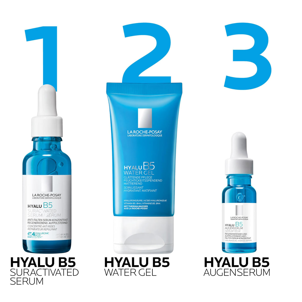 La Roche-Posay Hyalu B5 Light Gel Cream – Feuchtigkeitspflege mit Hyaluron für empfindliche Haut, 40 ml