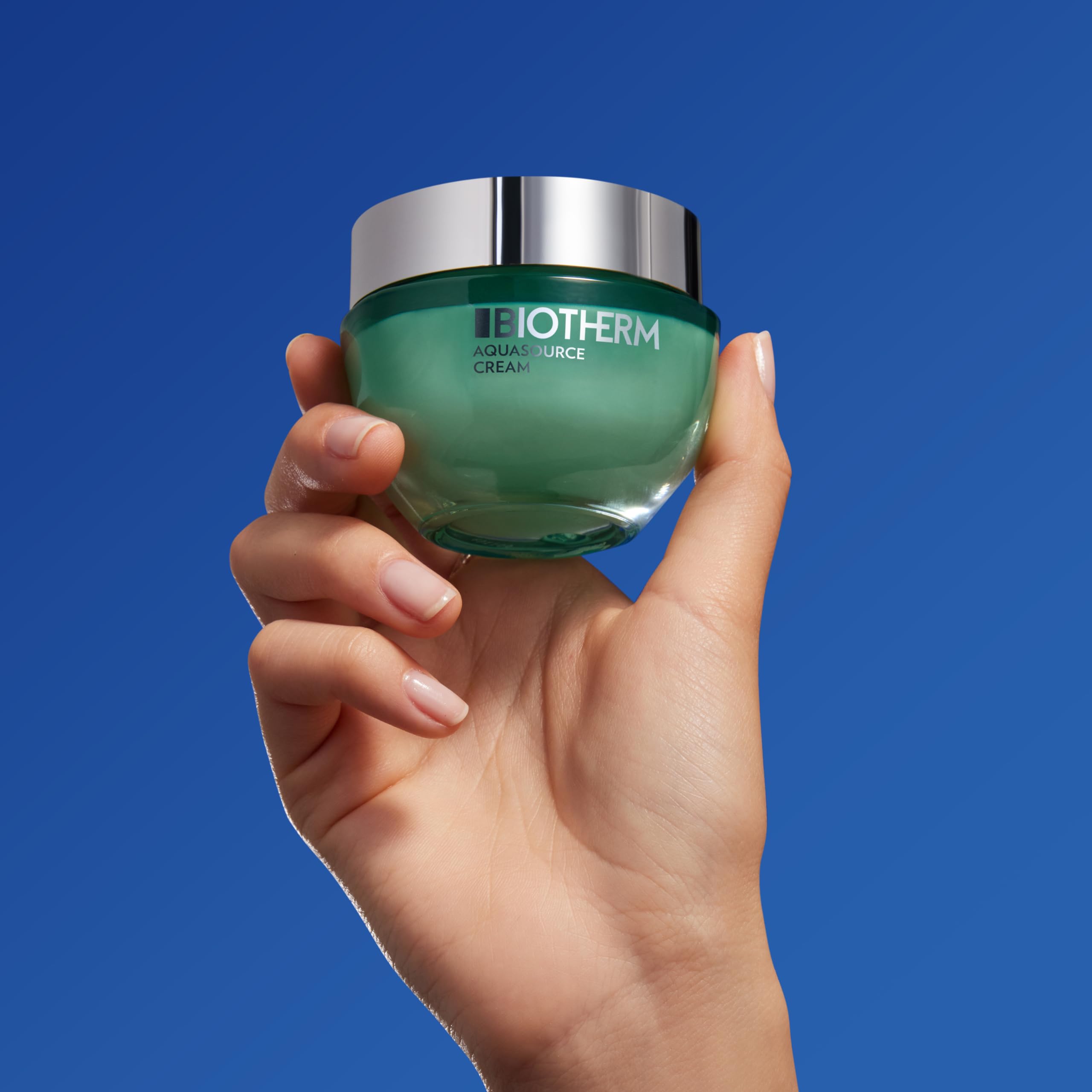 Biotherm Aquasource Creme – Feuchtigkeitspflege für normale Haut mit Life Plankton, 50 ml