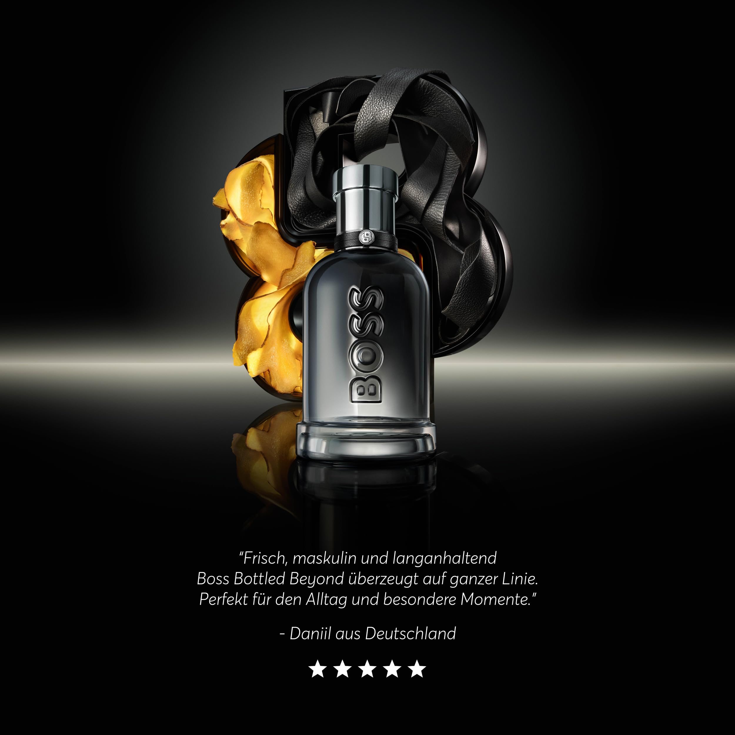 Boss Bottled Beyond Eau de Parfum für Herren 100 ml – holziges Cologne mit Ingwer und Leder