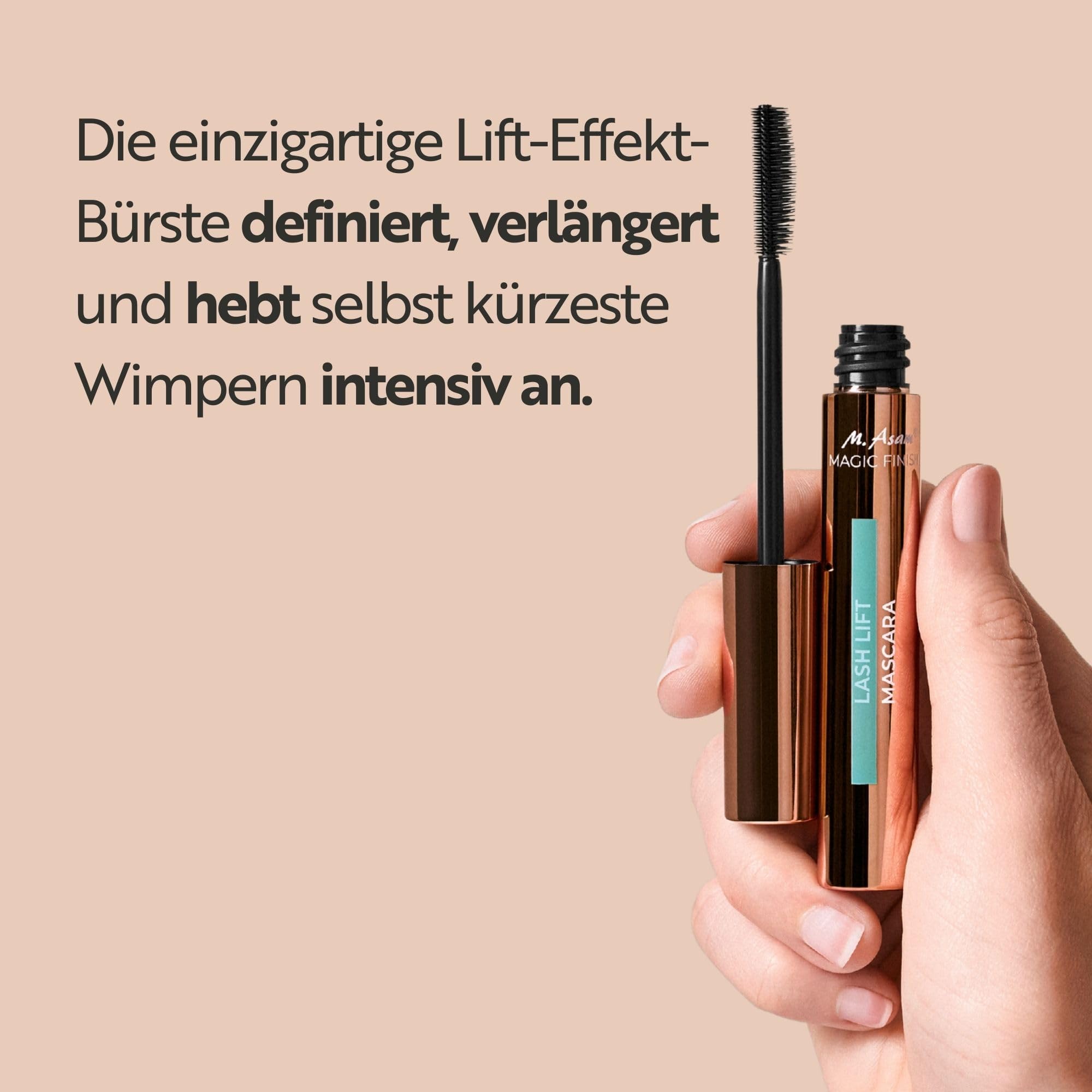 Mascara Lash Lift Schwarz – Wimperntusche für Volumen, Länge & Definition