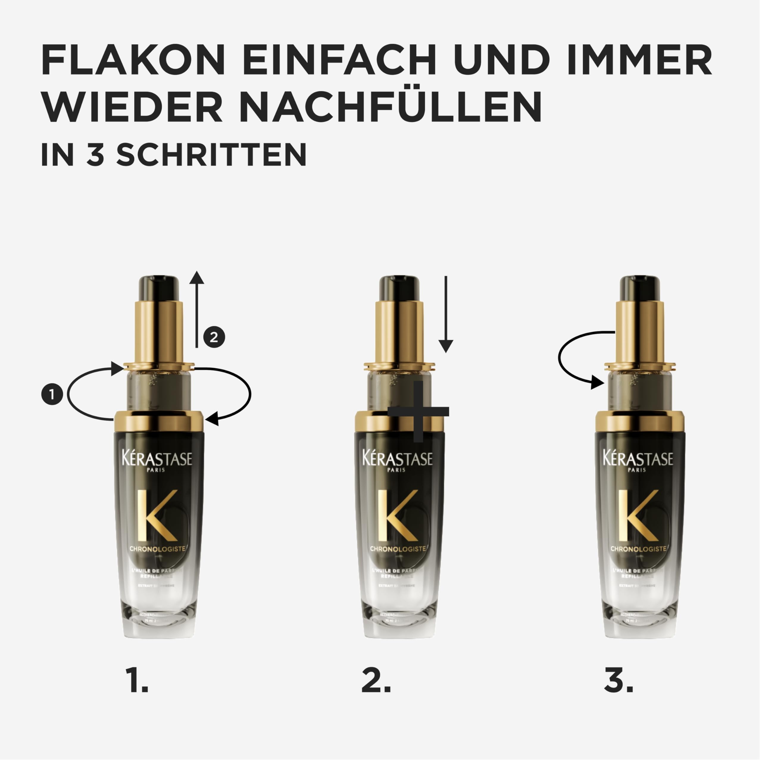Kérastase Chronologiste Duftöl 75ml – Hitzeschutz, Glanz & Antistatik