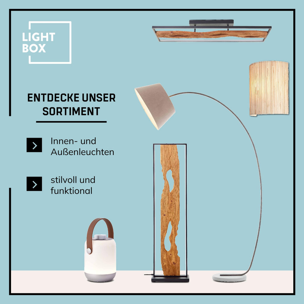 3-flammige Pendelleuchte mit Glas-Schirmen – Hängelampe E27 aus Metall & Rauchglas für Esstisch