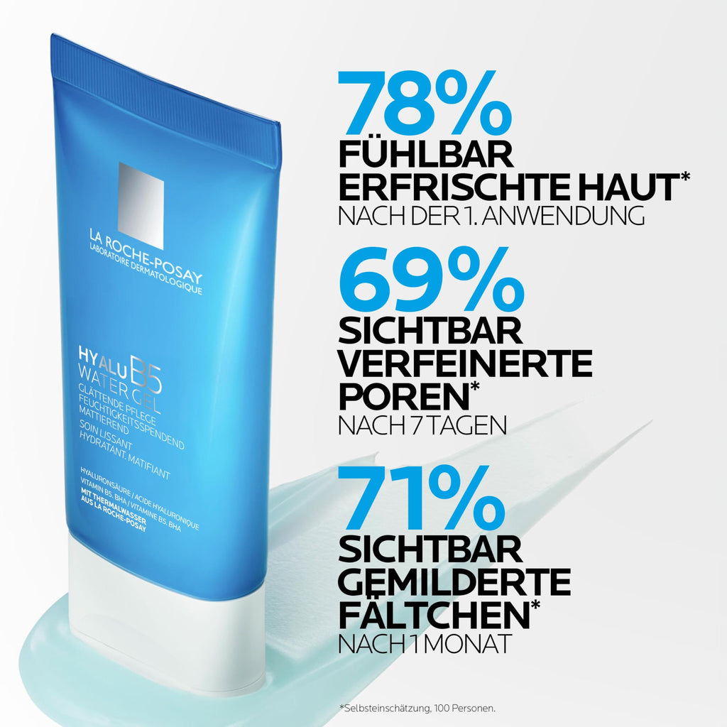 La Roche-Posay Hyalu B5 Light Gel Cream – Feuchtigkeitspflege mit Hyaluron für empfindliche Haut, 40 ml