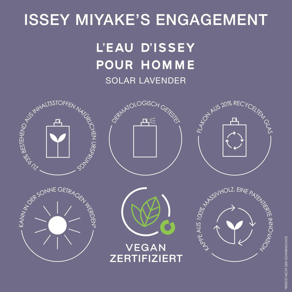 Issey Miyake L’Eau d’Issey Solar Lavender Eau de Toilette Intense Herren – Lavendel Duft
