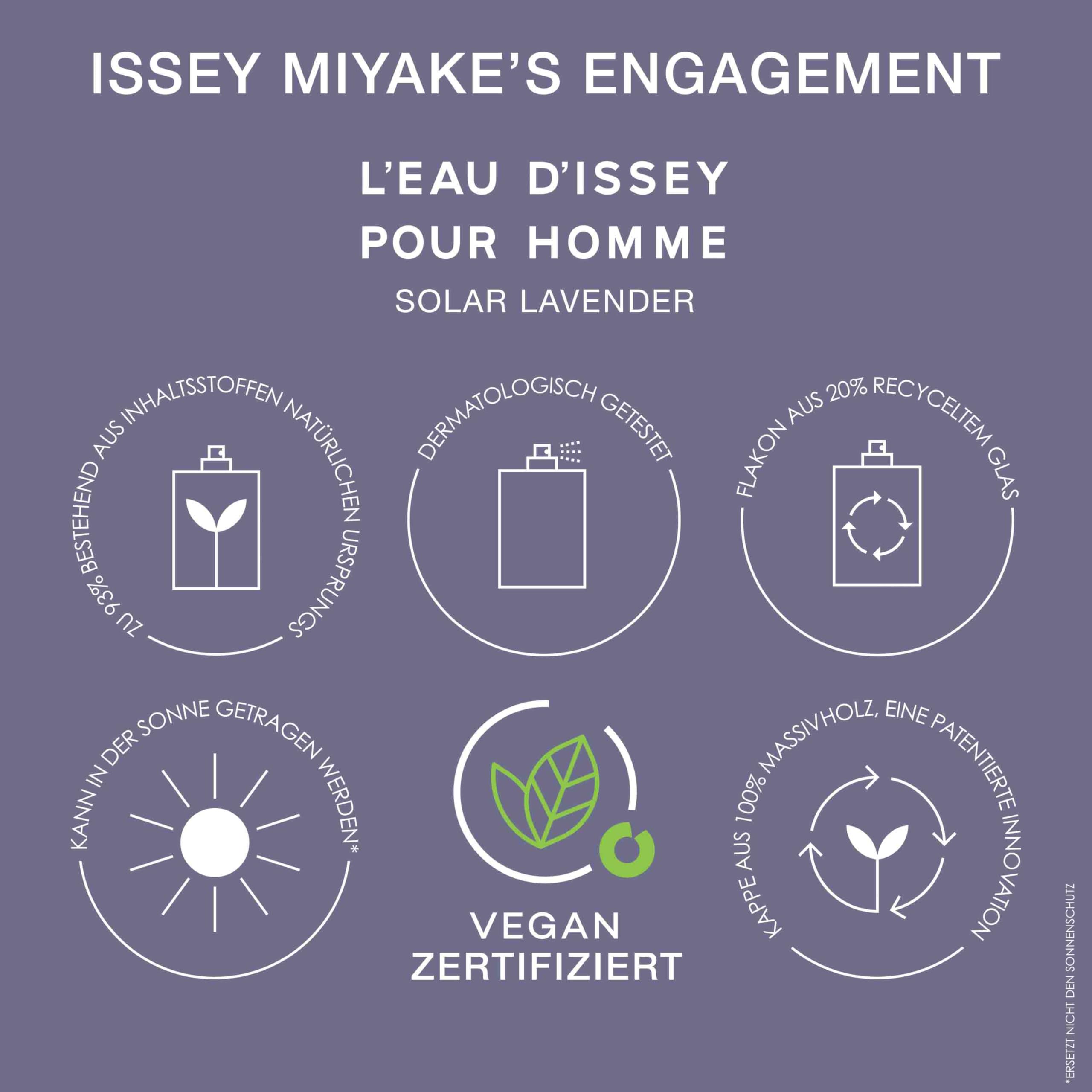 Issey Miyake L’Eau d’Issey Solar Lavender Eau de Toilette Intense Herren – Lavendel Duft