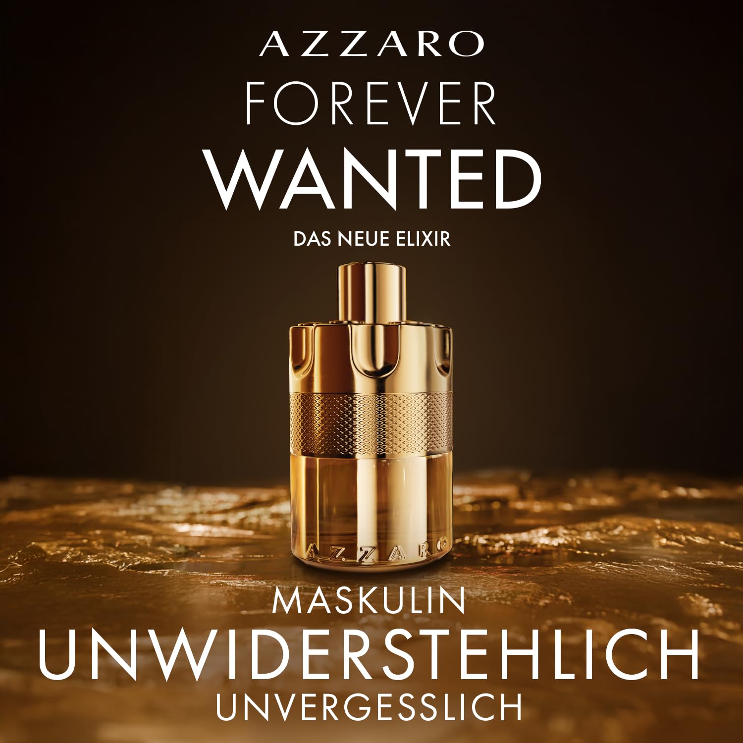 Azzaro Forever Wanted Elixir Eau de Parfum 100 ml – intensiver holzig-ledriger Herrenduft