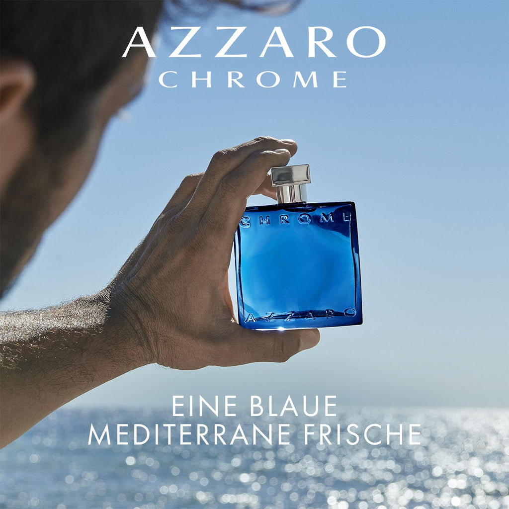 Azzaro Chrome Herrenparfum 100 ml – Frischer Duft mit mediterranen Holznoten