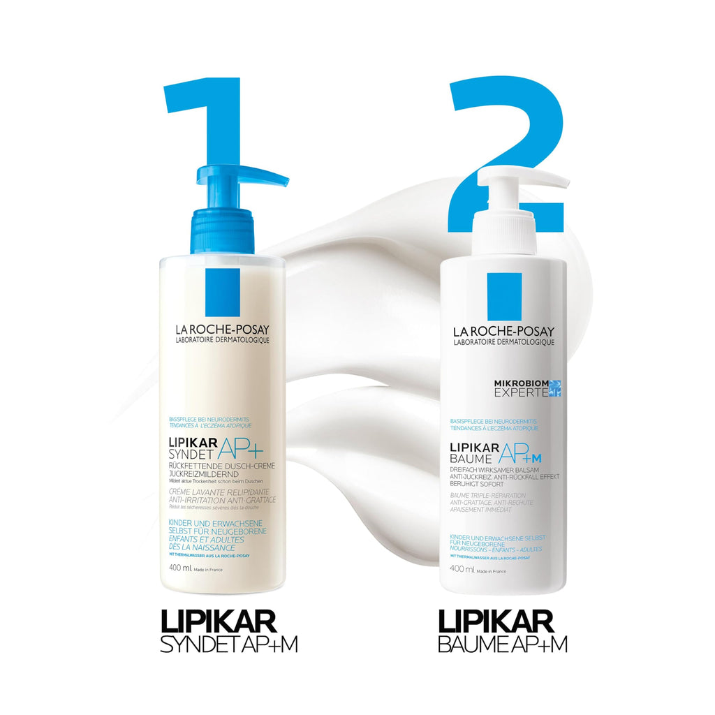 La Roche-Posay Lipikar AP+ Bodylotion – Intensivpflege für sehr trockene, empfindliche & zu Neurodermitis neigende Haut