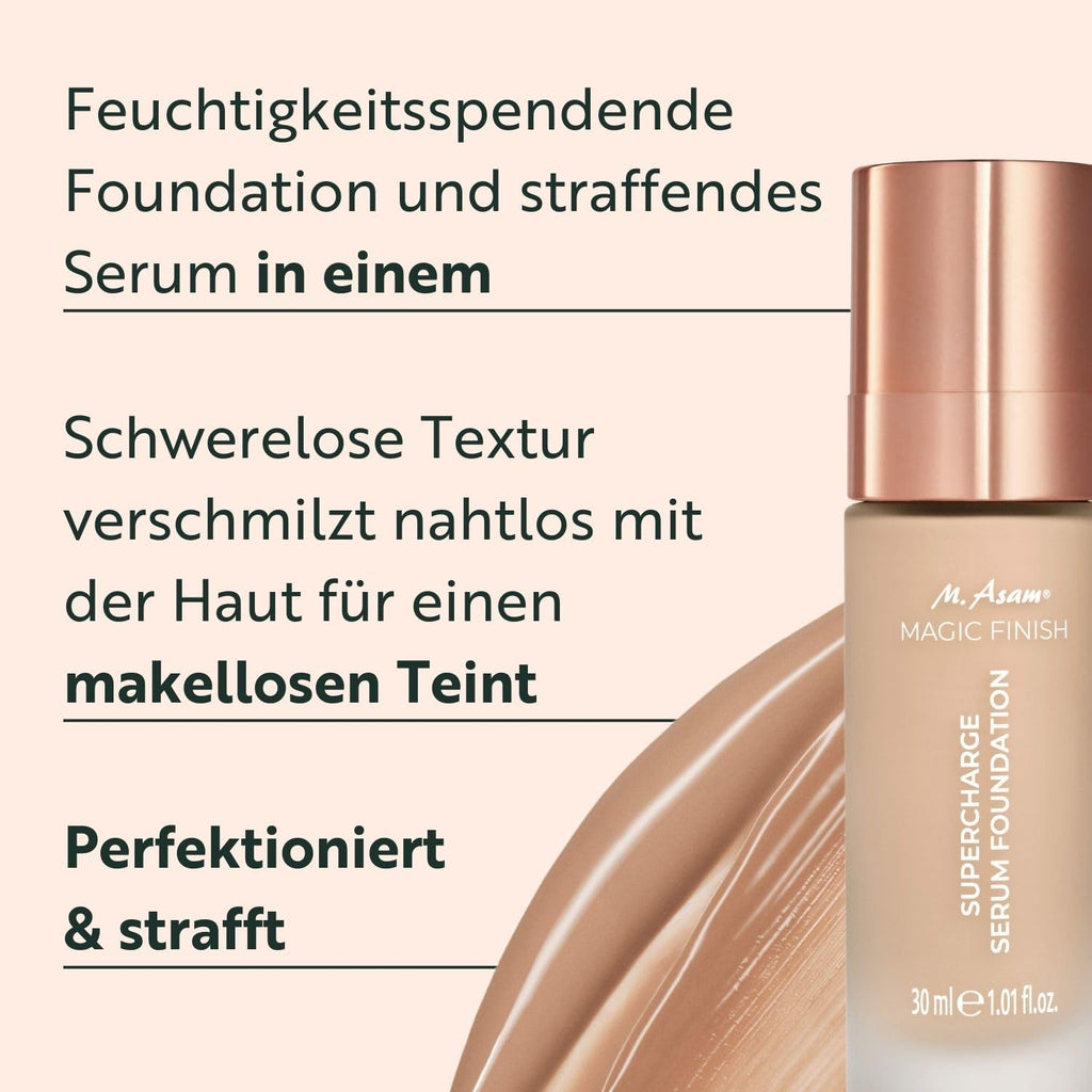 M. Asam Serum Foundation Anti-Aging – Makeup Face Moisturizer Glow