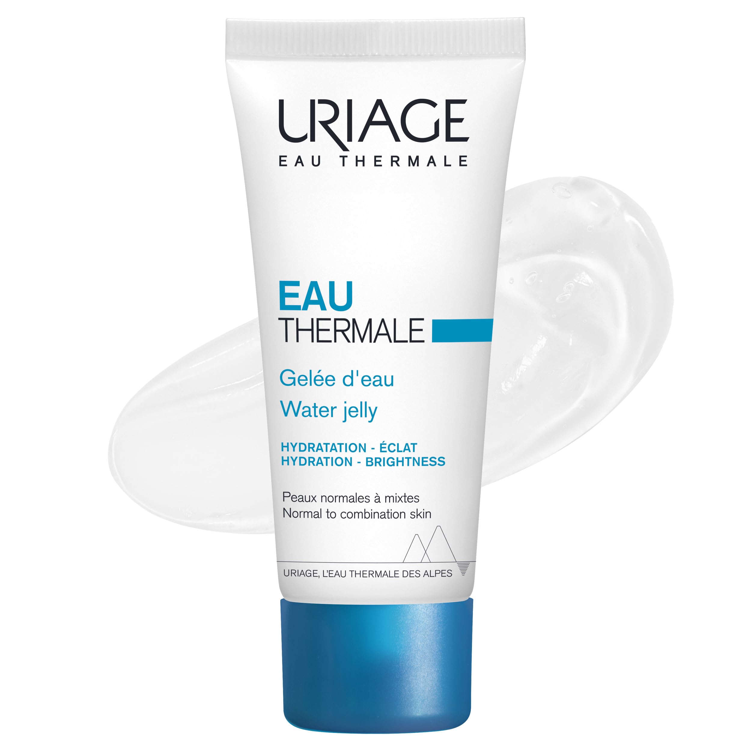 Uriage Thermale Water Jelly Gel – 24h Feuchtigkeit für normale & Mischhaut, kühlend & leicht, 40 ml