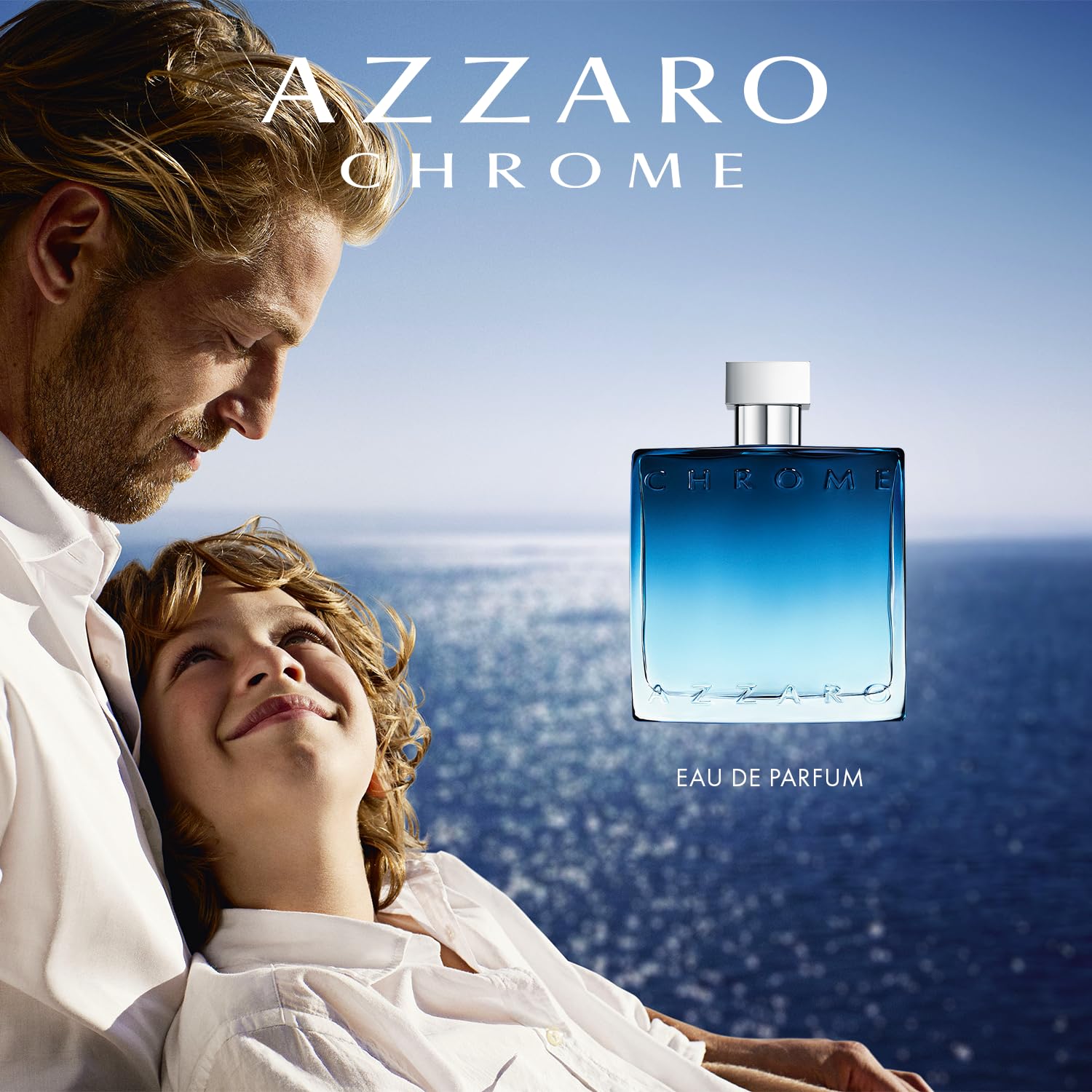 Azzaro Chrome Eau de Parfum Herren 100 ml – Frisch-holziger Duft mit aromatischen Noten