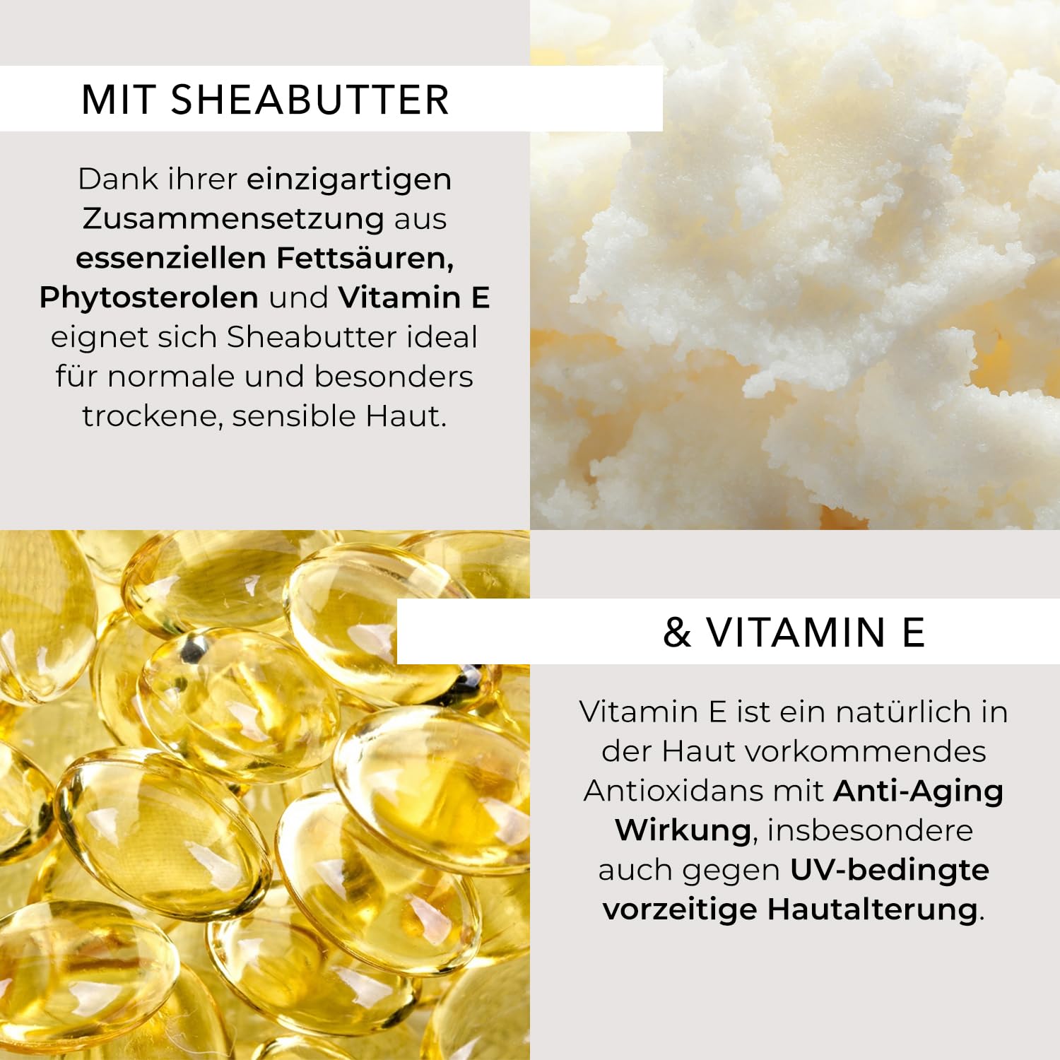Dr. Armah Lavolta Shea Naturcreme Classic – Reichhaltige Körpercreme mit 100% Sheabutter & Vitamin E, 150 ml