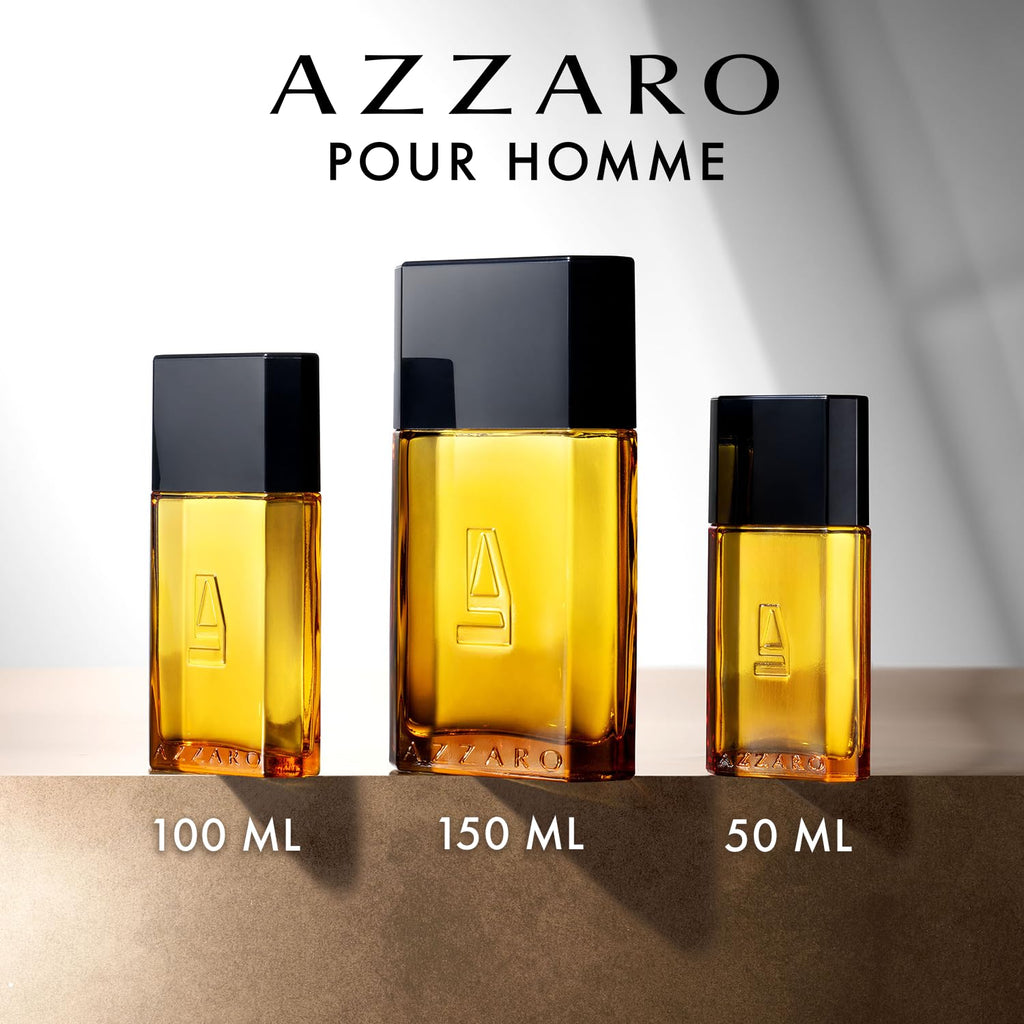 Azzaro Pour Homme Eau de Toilette Herren 100 ml – Klassischer holzig-würziger Duft