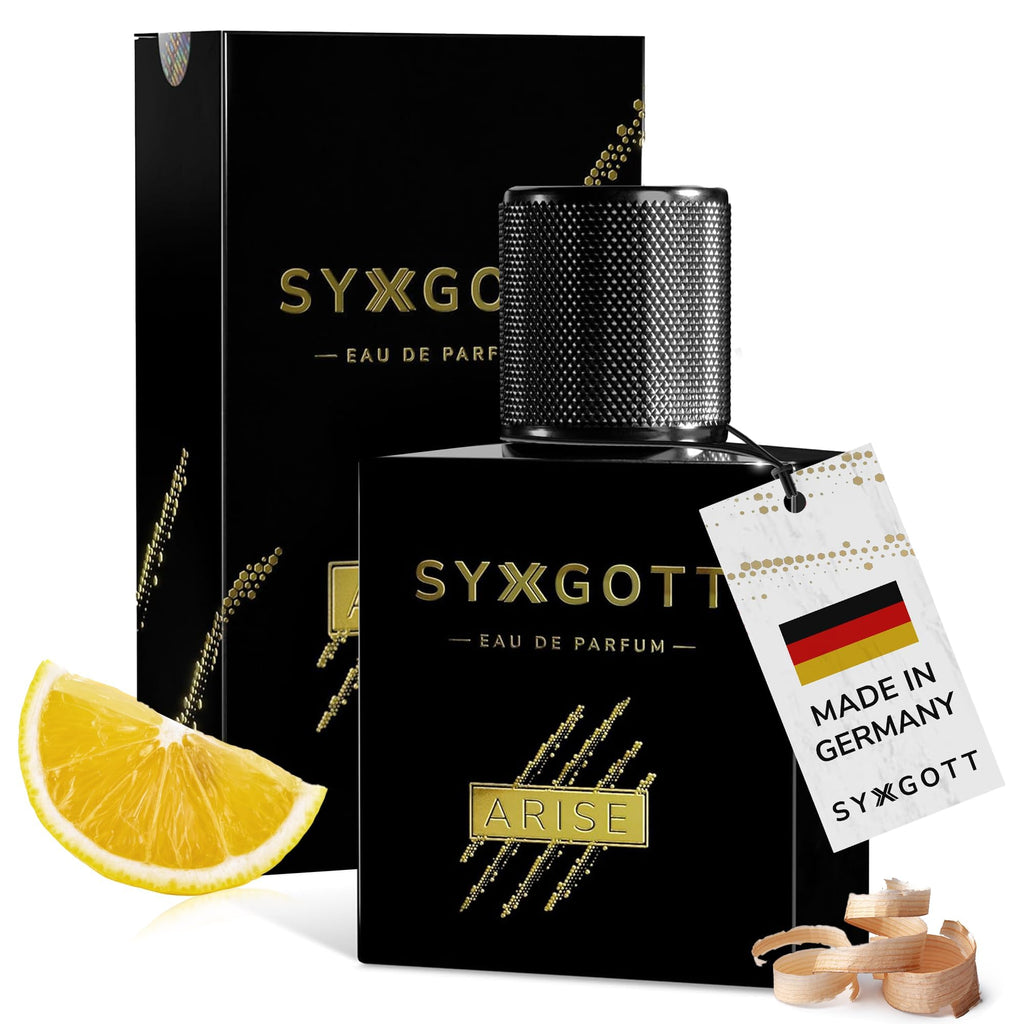 SYXGOTT ARISE Herrenparfum – Intensiver Luxus Duft, holzig & würzig, langanhaltend