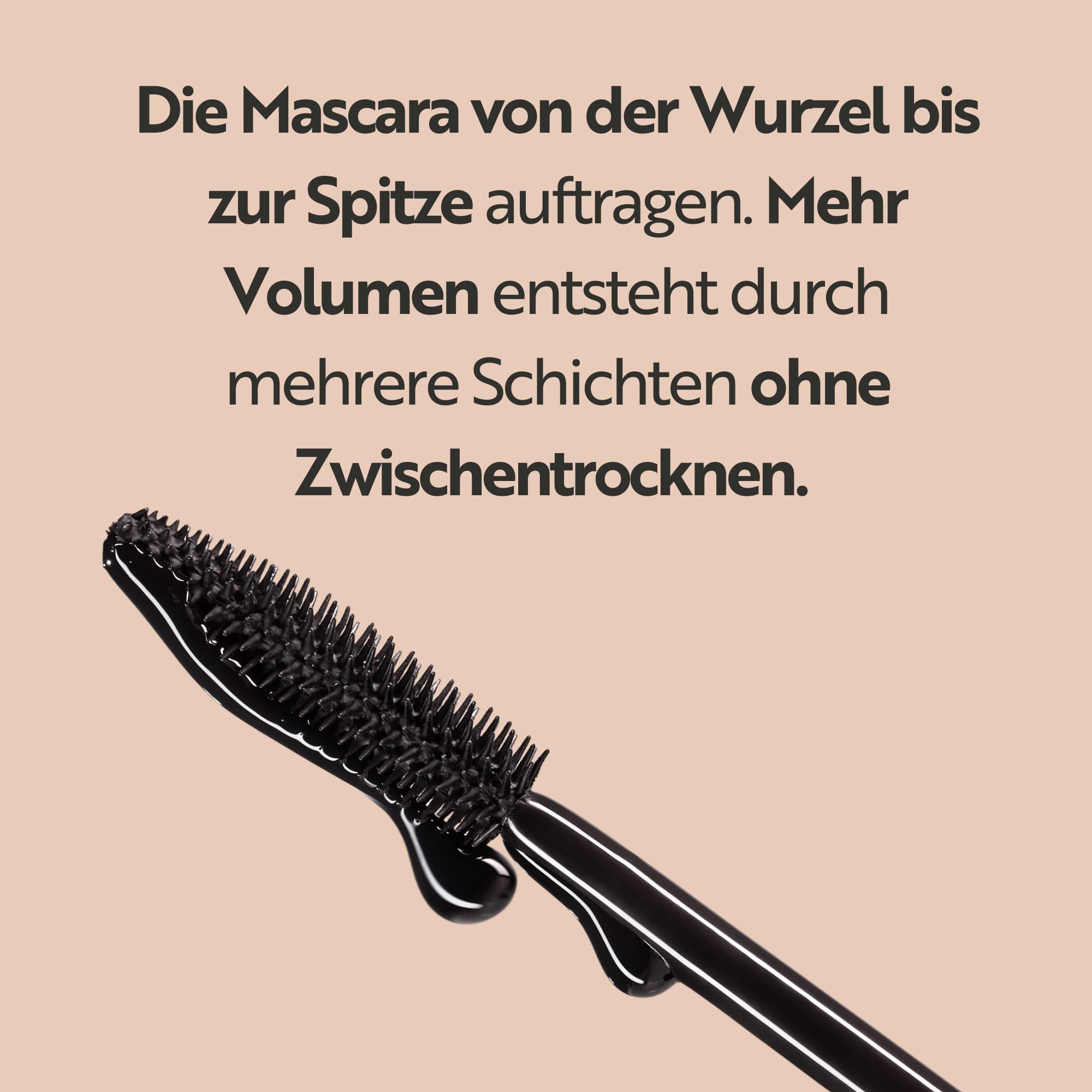 Mascara Wachstum Wimpern – Wimperntusche für Länge Volumen & Pflege