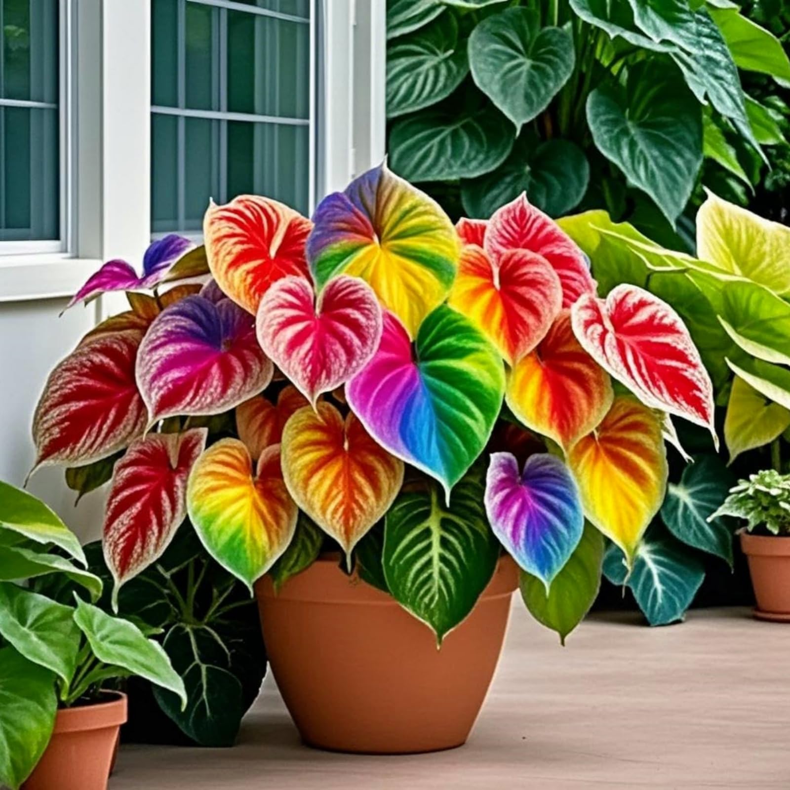 Hosta Funkia Wurzel – seltene Farben, winterhart, für innen &amp; außen
