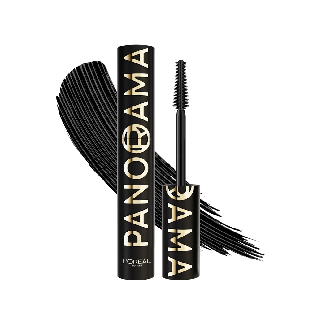 L'Oréal Paris Mascara Panorama Schwarz – Volumen, Länge & Definition