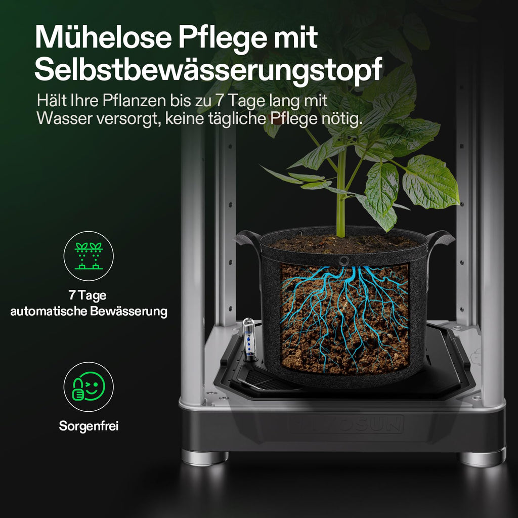 VIVOSUN VGrow Smart Grow Box – All-in-One Indoor Hydroponik System