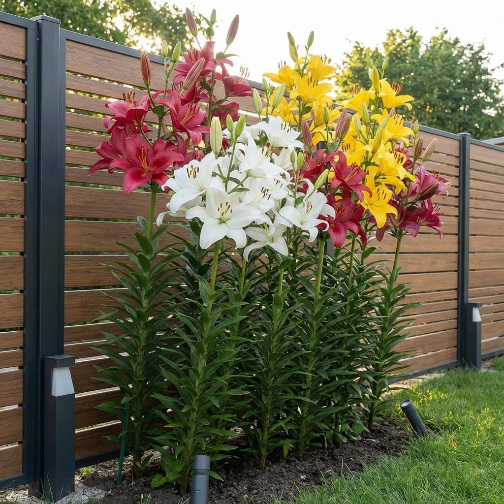Riesen Lilien Zwiebeln Set – 15x Duftende Gartenlilien, mehrjährig & winterhart