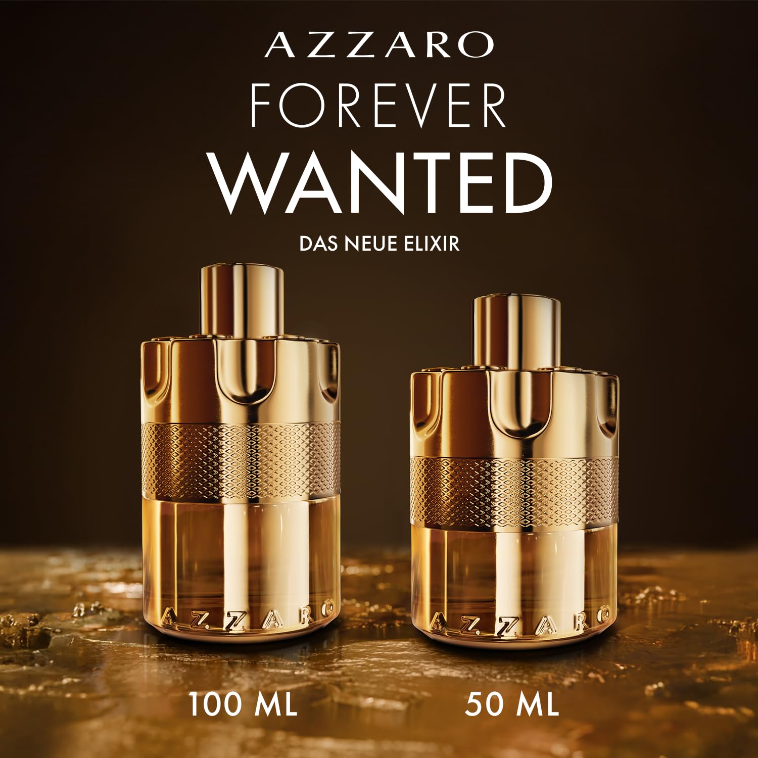 Azzaro Forever Wanted Elixir Eau de Parfum 100 ml – intensiver holzig-ledriger Herrenduft