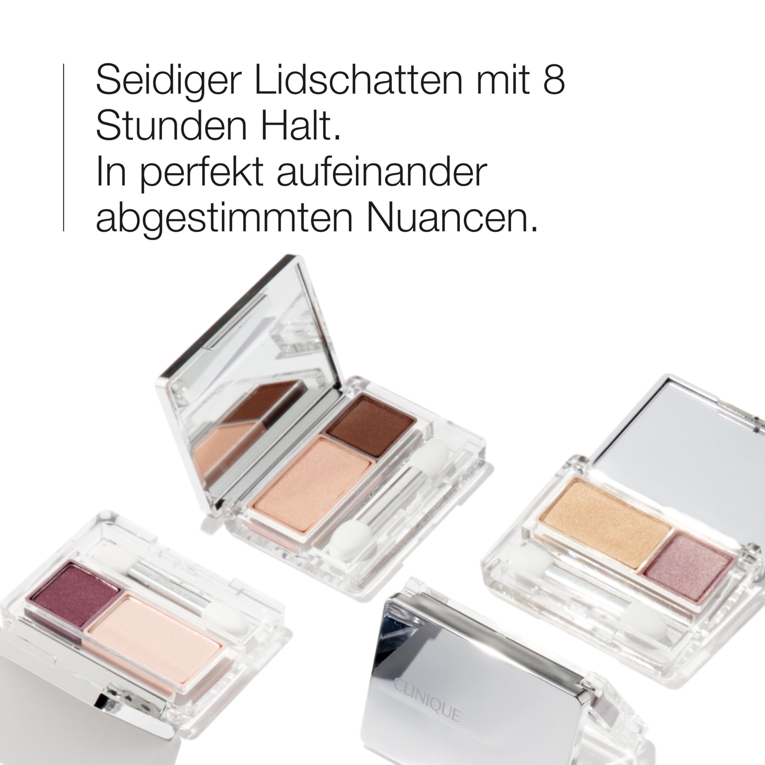 Clinique All About Shadow™ Duo Strawberry Fudge – Lidschatten, 8 Std. Halt
