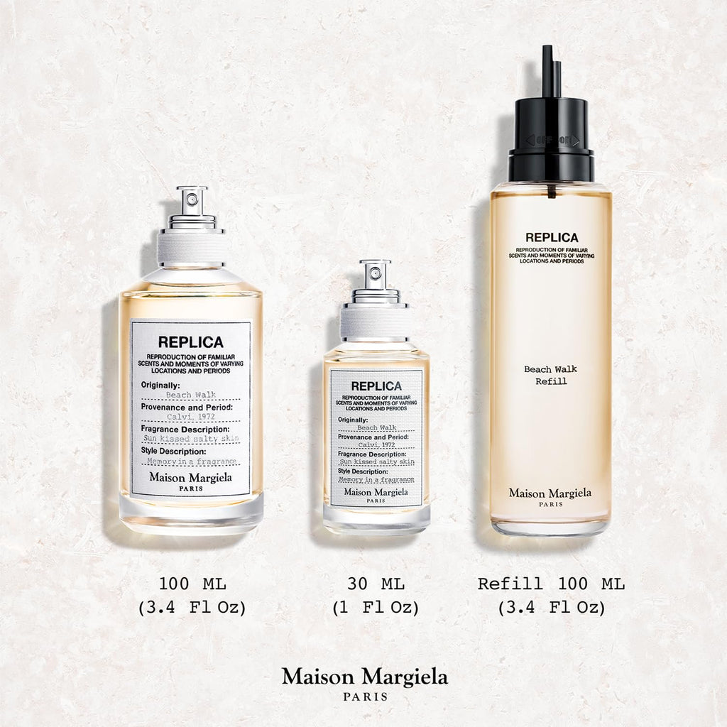 Maison Margiela Replica Beach Walk Eau de Toilette 100 ml – Fresh Summer Fragrance