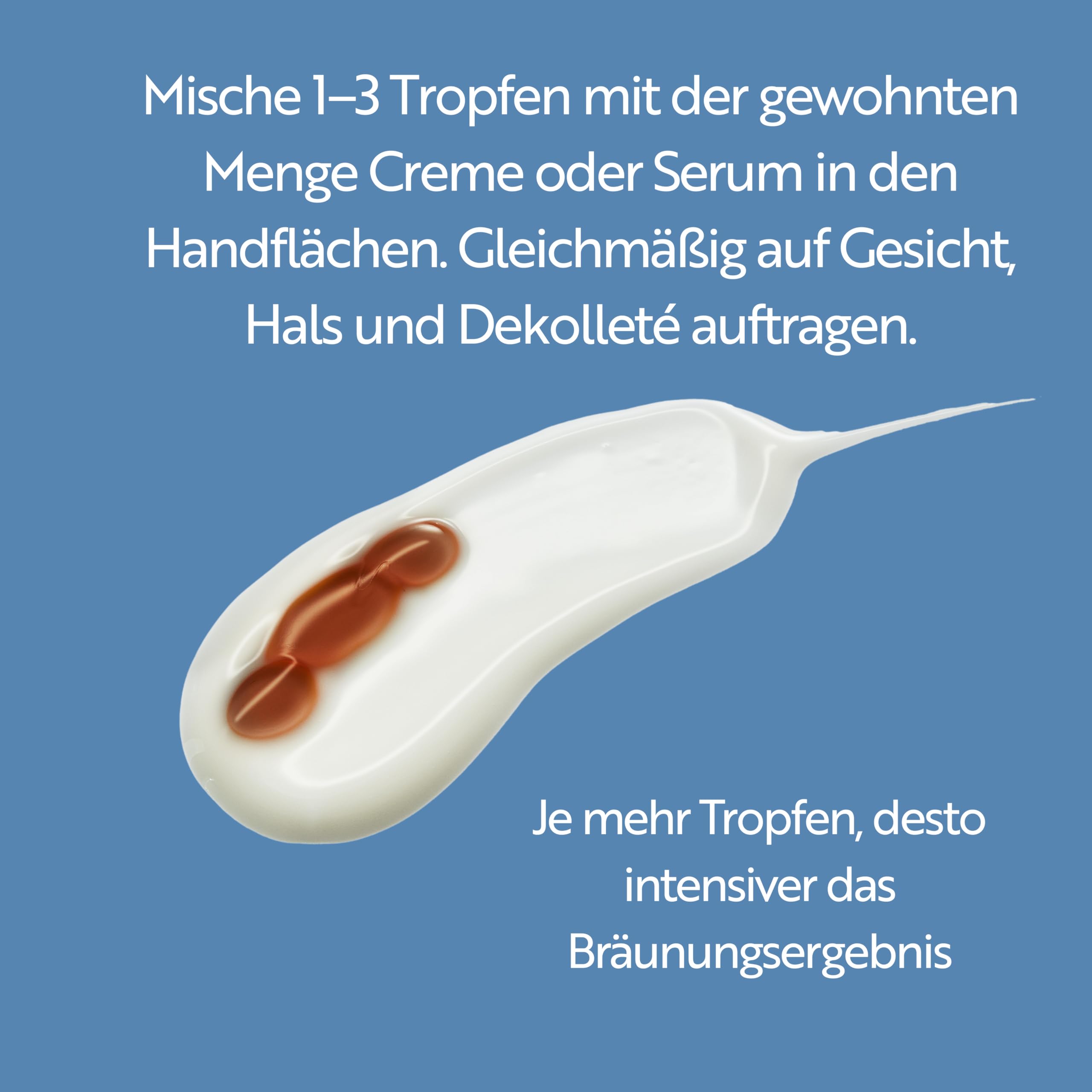 Self Tanning Drops Gesicht – Selbstbräuner Tropfen Natürlich ohne Sonne Glow