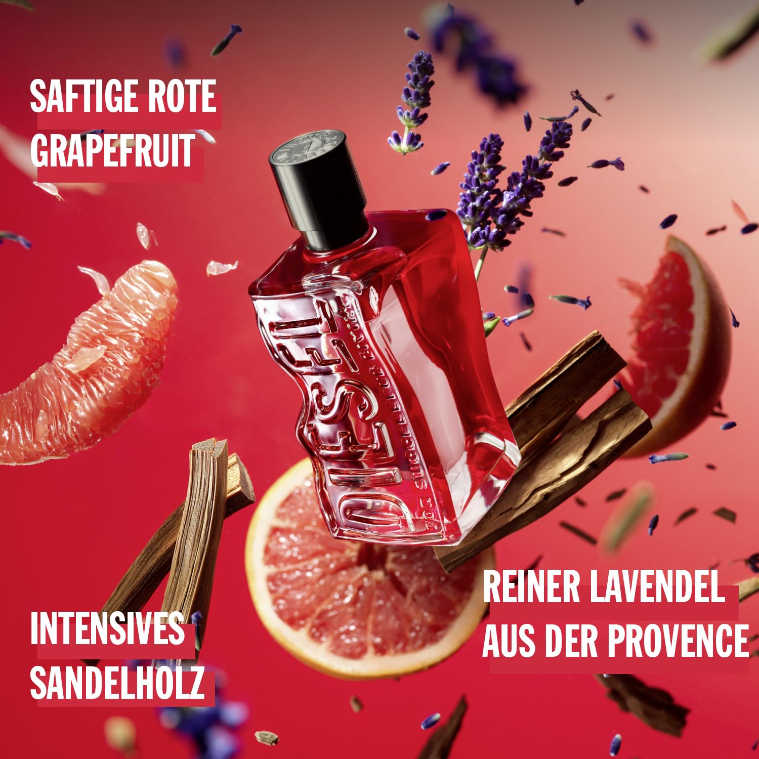 Diesel D Red Eau de Parfum Herren 100 ml – Langanhaltender frischer Duft für Männer