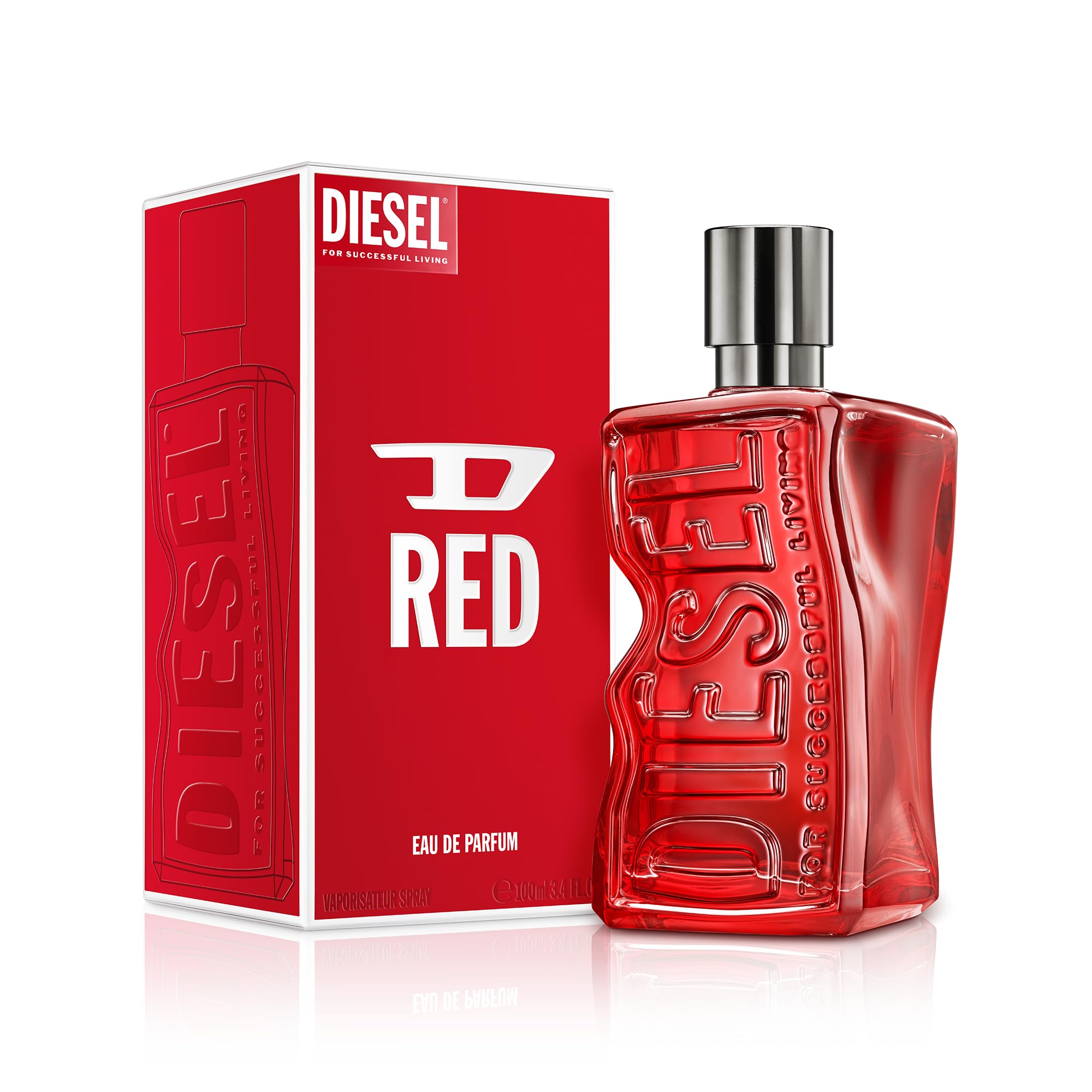 Diesel D Red Eau de Parfum Herren 100 ml – Langanhaltender frischer Duft für Männer