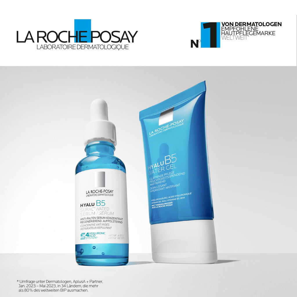 La Roche-Posay Hyalu B5 Light Gel Cream – Feuchtigkeitspflege mit Hyaluron für empfindliche Haut, 40 ml