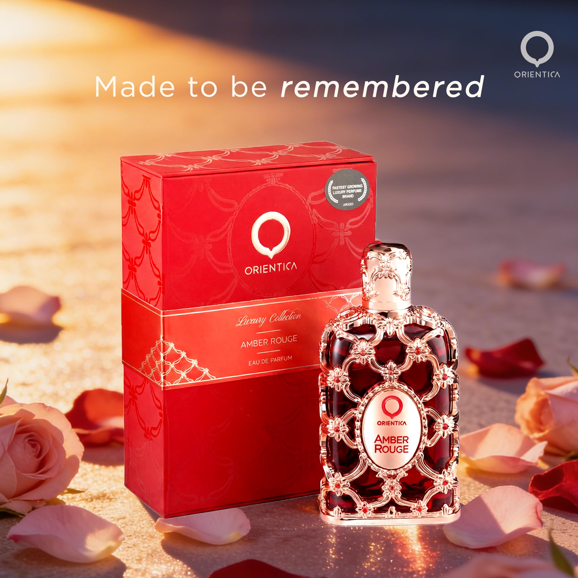 Orientica Amber Rouge Eau de Parfum 80ml – Oud & Amber Unisexduft