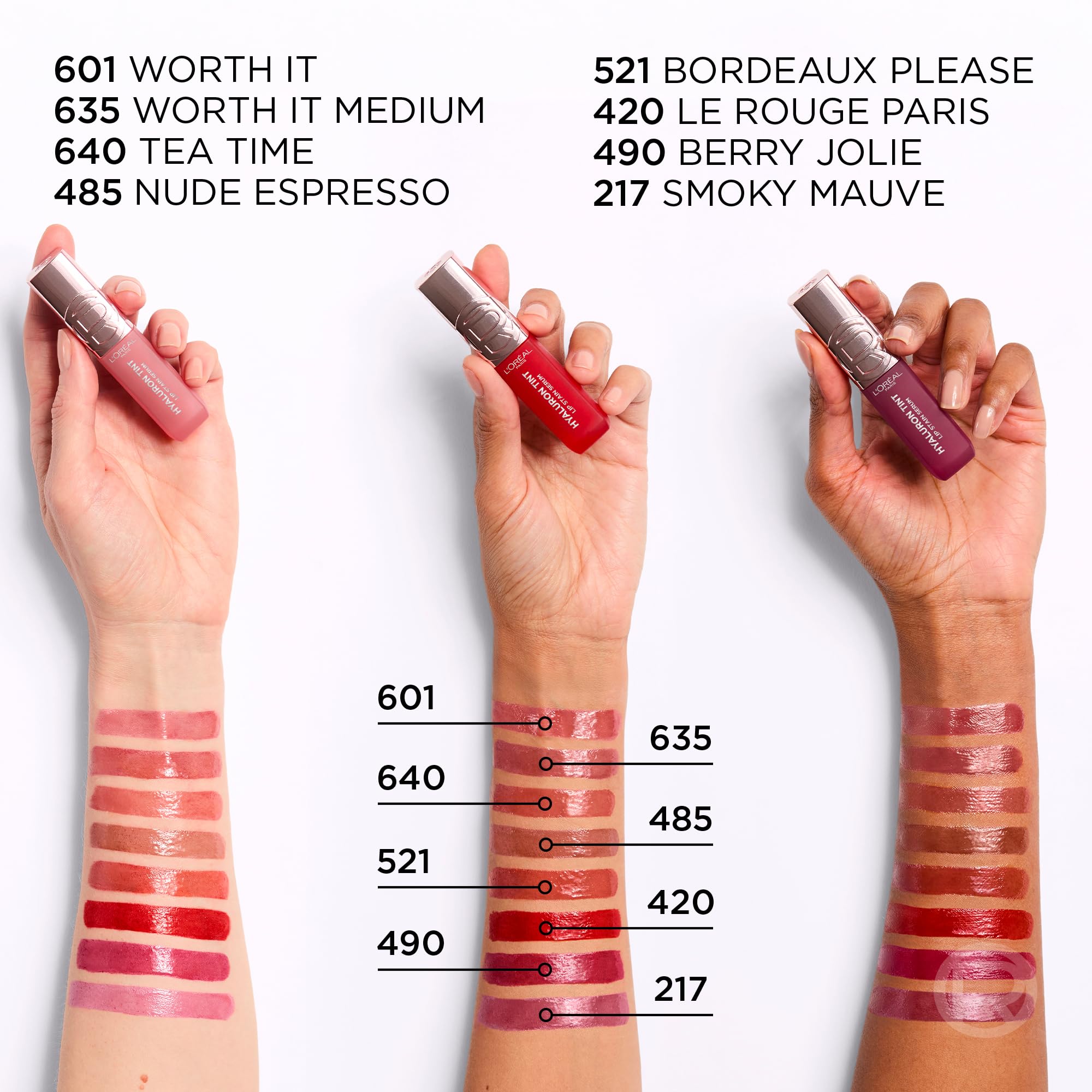 L’Oréal Paris Hyaluron Tint Lip Serum – 12H Feuchtigkeit & Lip Stain