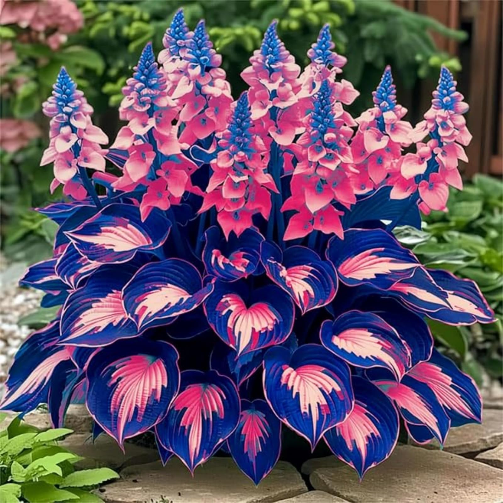 Hosta Rhizom – winterharte, duftende Gartenpflanze, mehrjährig