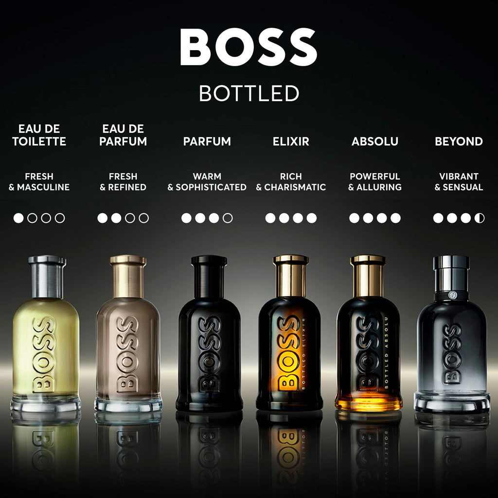 Boss Bottled Beyond Eau de Parfum für Herren 100 ml – holziges Cologne mit Ingwer und Leder
