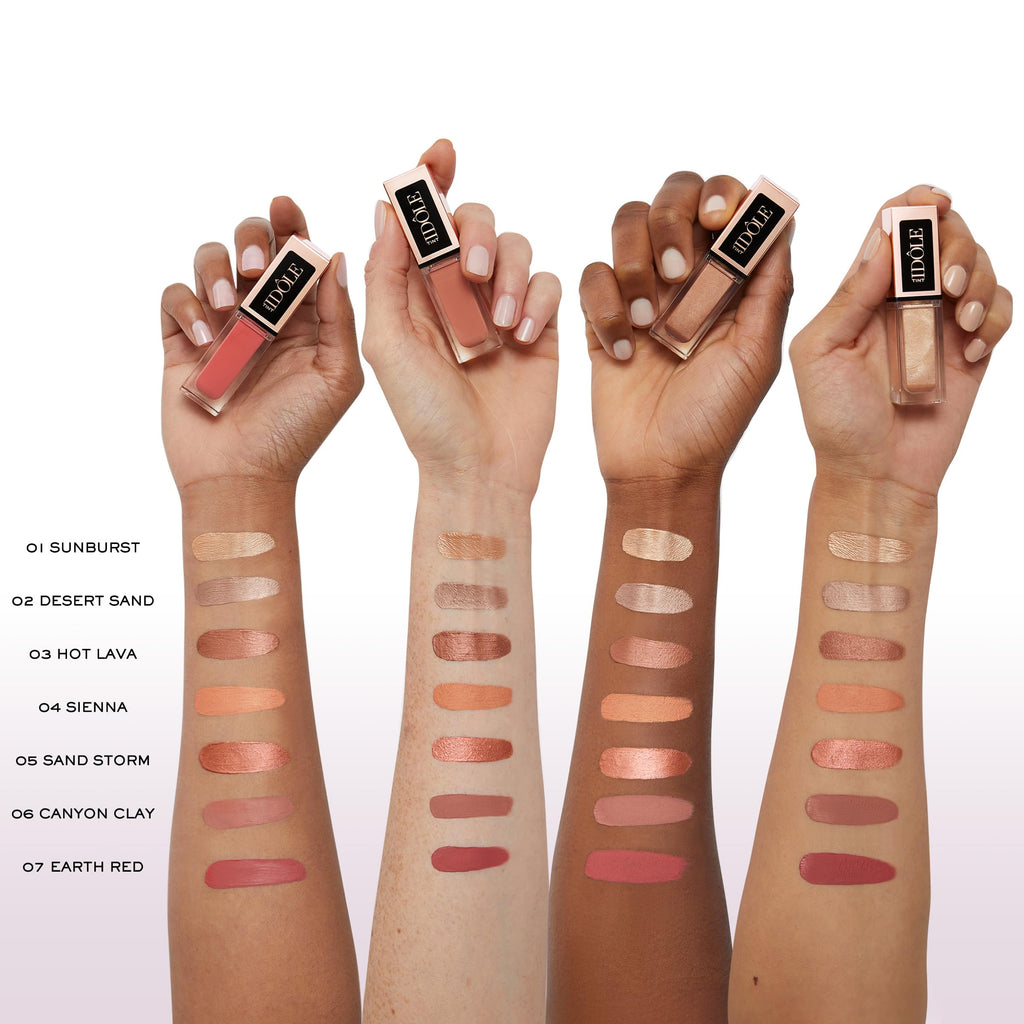 Lancôme Idôle Tint 01 Sunburst – Flüssiger Eyeblusher in Gold, 7 ml