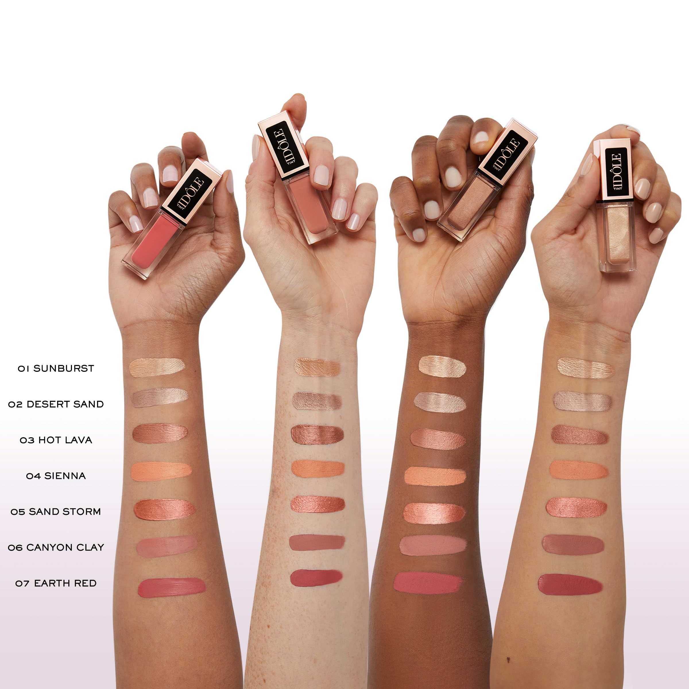Lancôme Idôle Tint 01 Sunburst – Flüssiger Eyeblusher in Gold, 7 ml