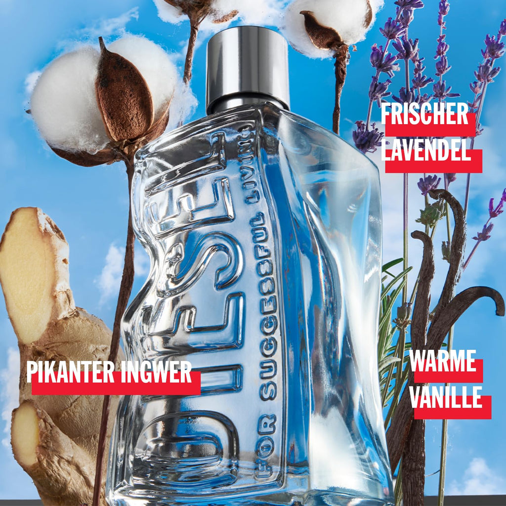 D by Diesel Eau de Toilette – Genderneutraler Unisex Duft für Damen & Herren
