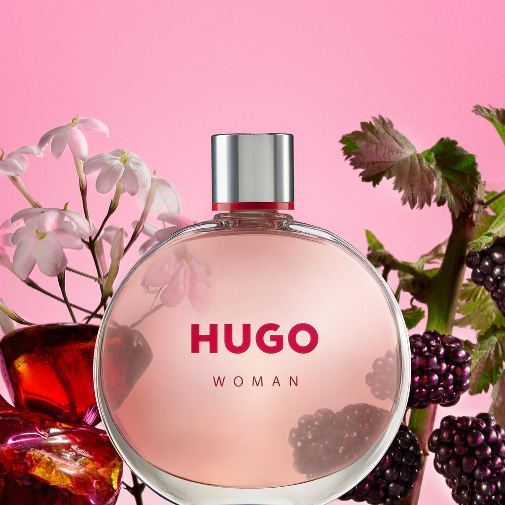 Hugo Boss HUGO Woman Eau de Parfum – Blumig-fruchtiger Damenduft