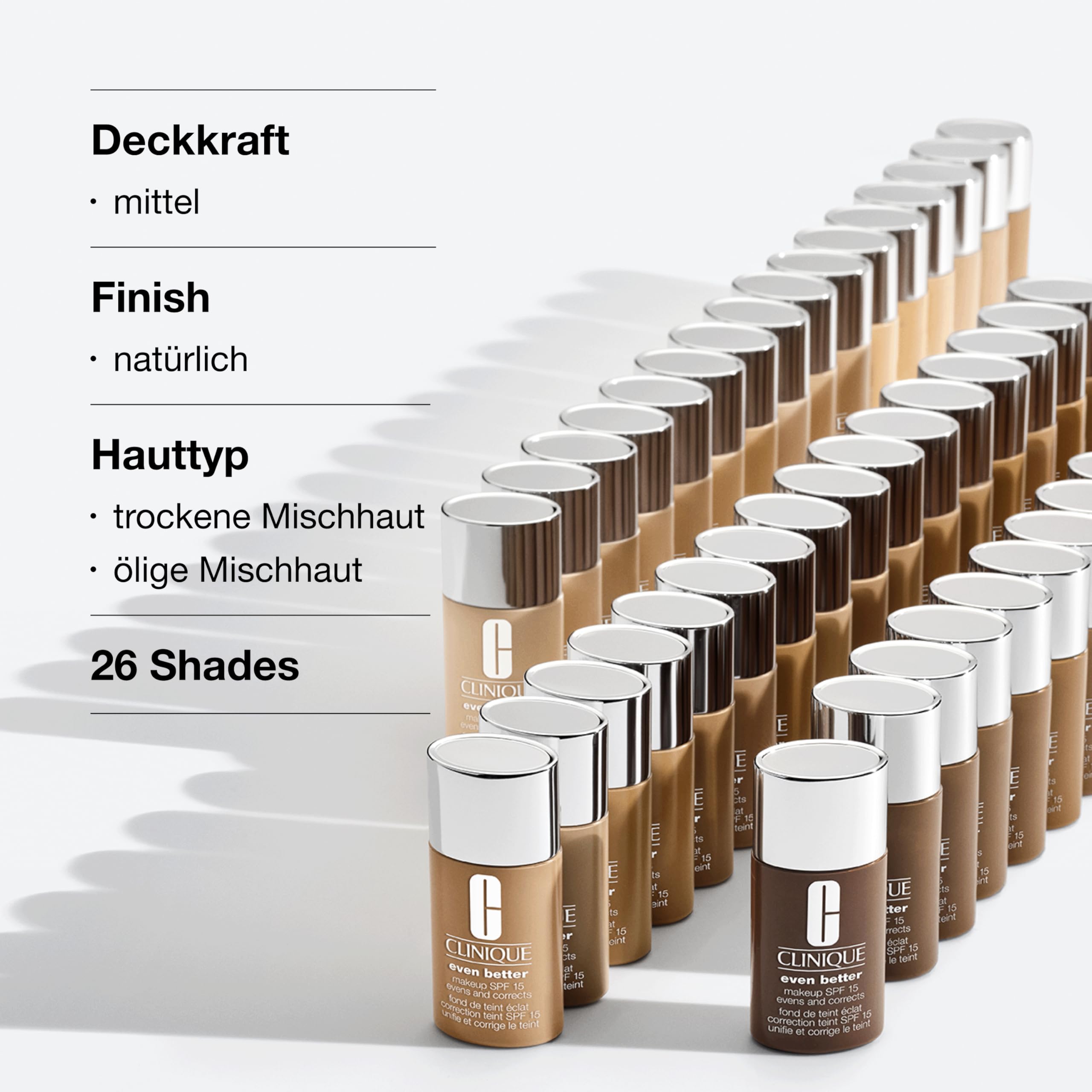 Clinique Even Better™ Makeup SPF 15 CN 10 Alabaster – Foundation mit Vitamin C