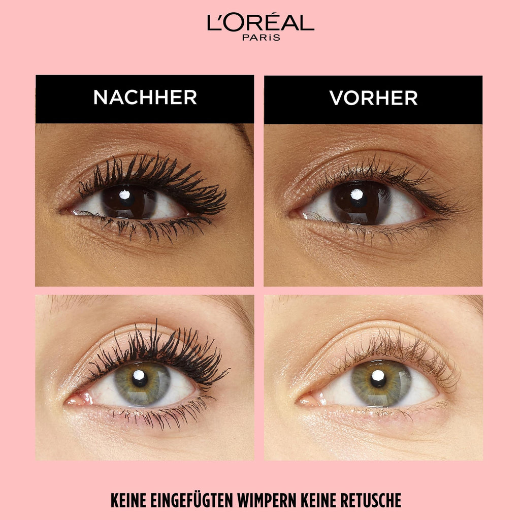 L'Oréal Lash Paradise Mascara Schwarz – Volumen & Länge ohne Verkleben