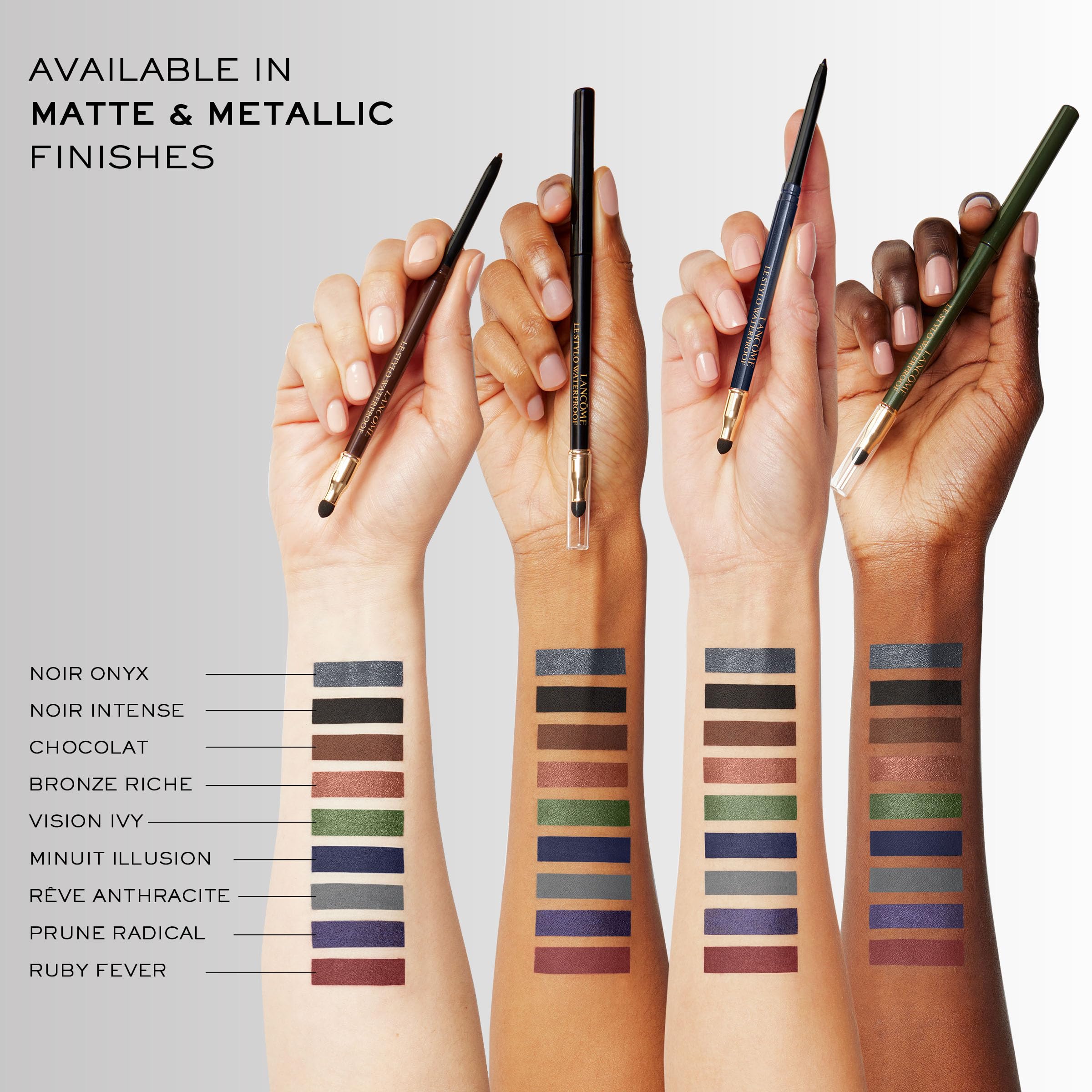 Lancôme Le Stylo Waterproof 02 Noir Intense – 2-in-1-Eyeliner