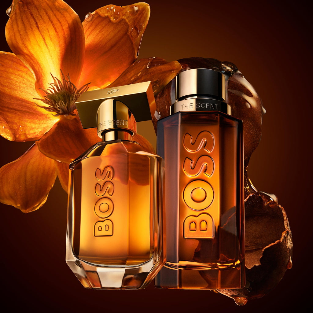 BOSS The Scent Eau de Parfum Intense Damen – Sinnlicher Duft mit Kaffee & Amber
