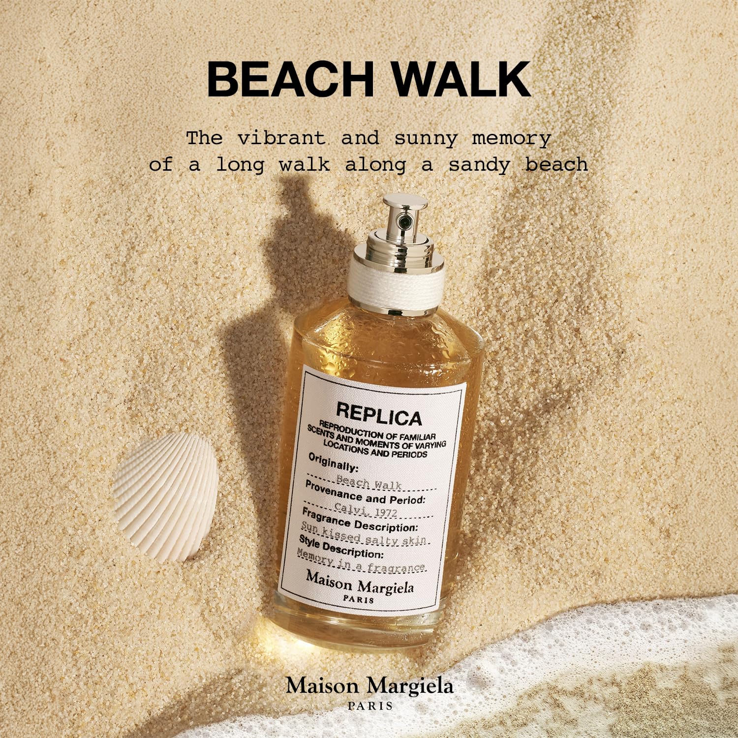 Maison Margiela Replica Beach Walk Eau de Toilette 100 ml – frischer Sommer Duft